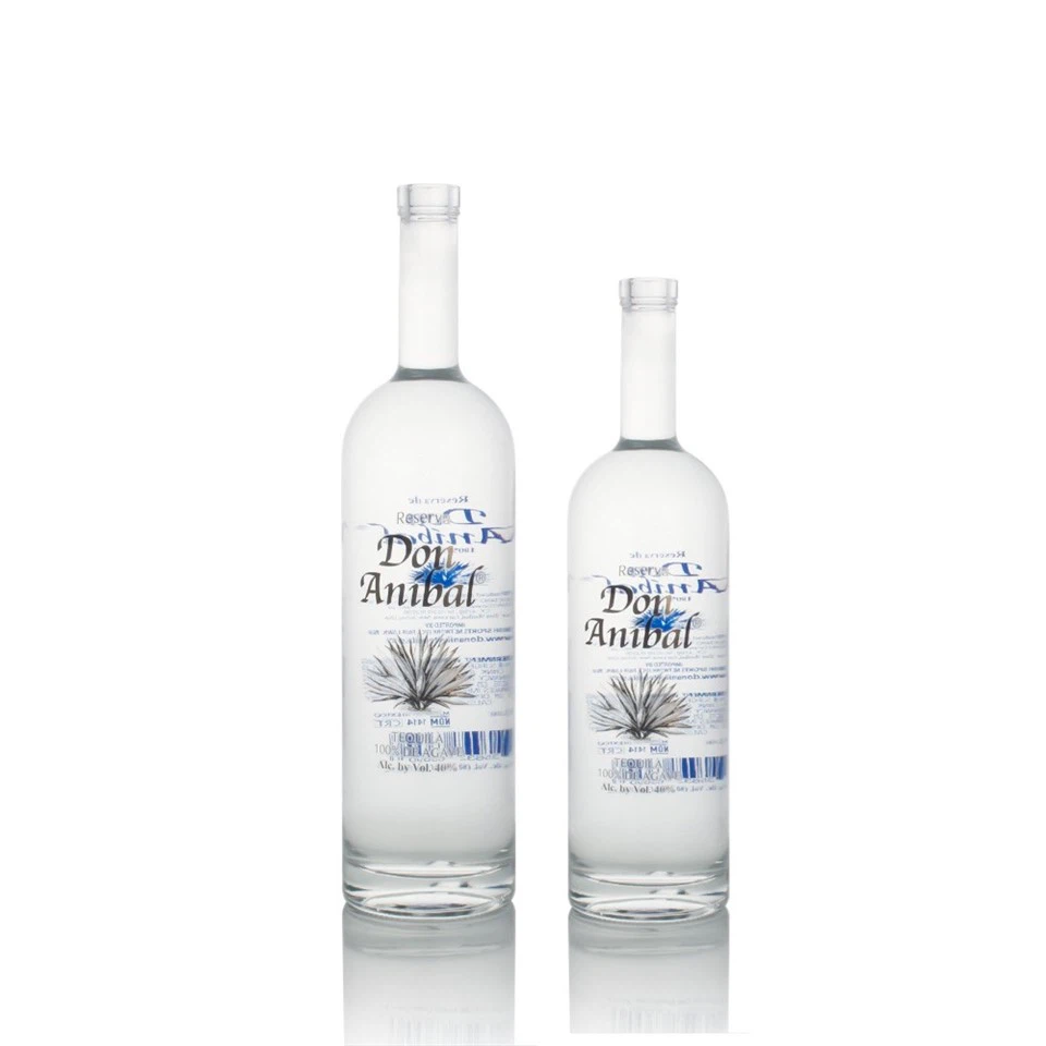 1L Customized Tequila Glass Bottle