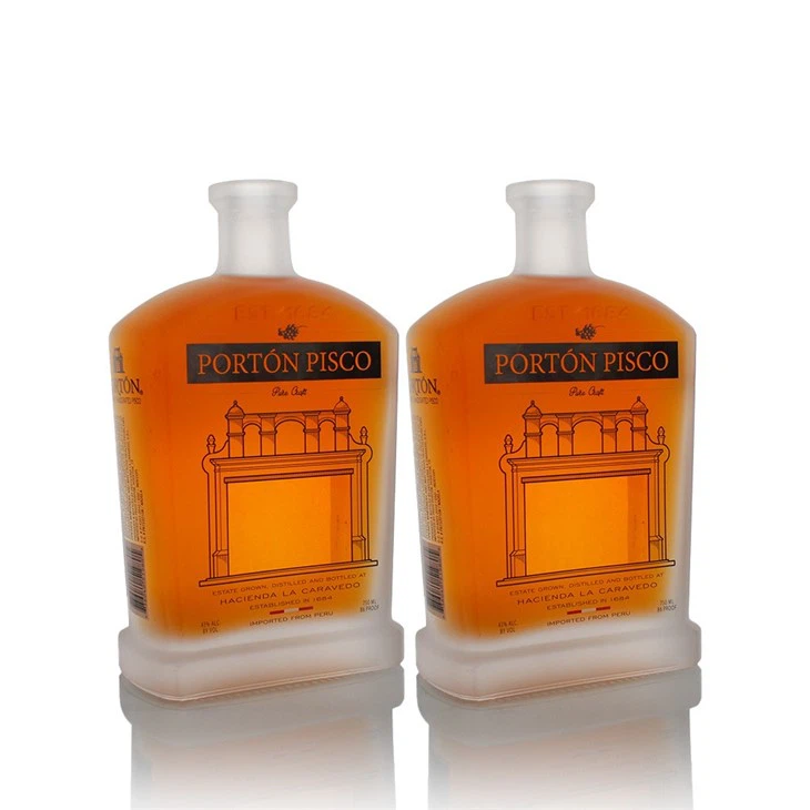Frosted Glass Bottle